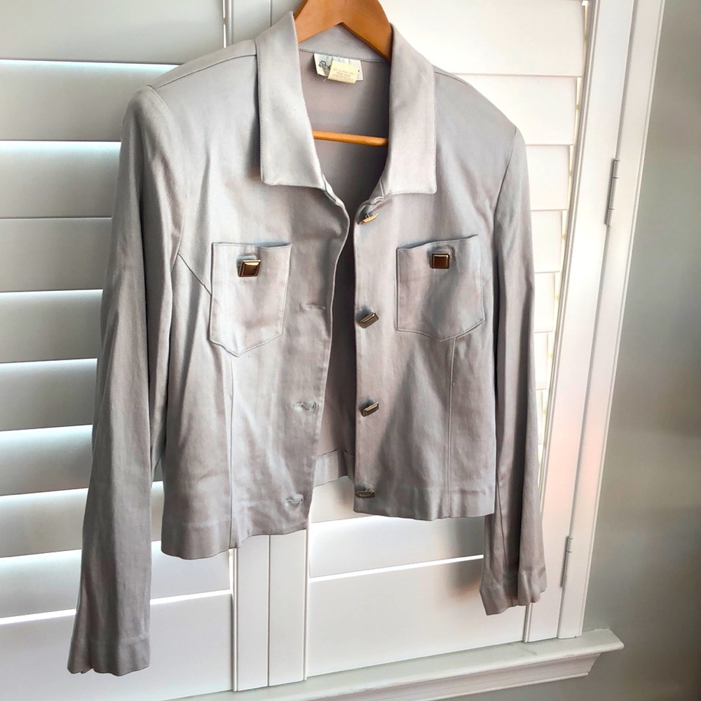 Square-Buttoned Jacket - image 1